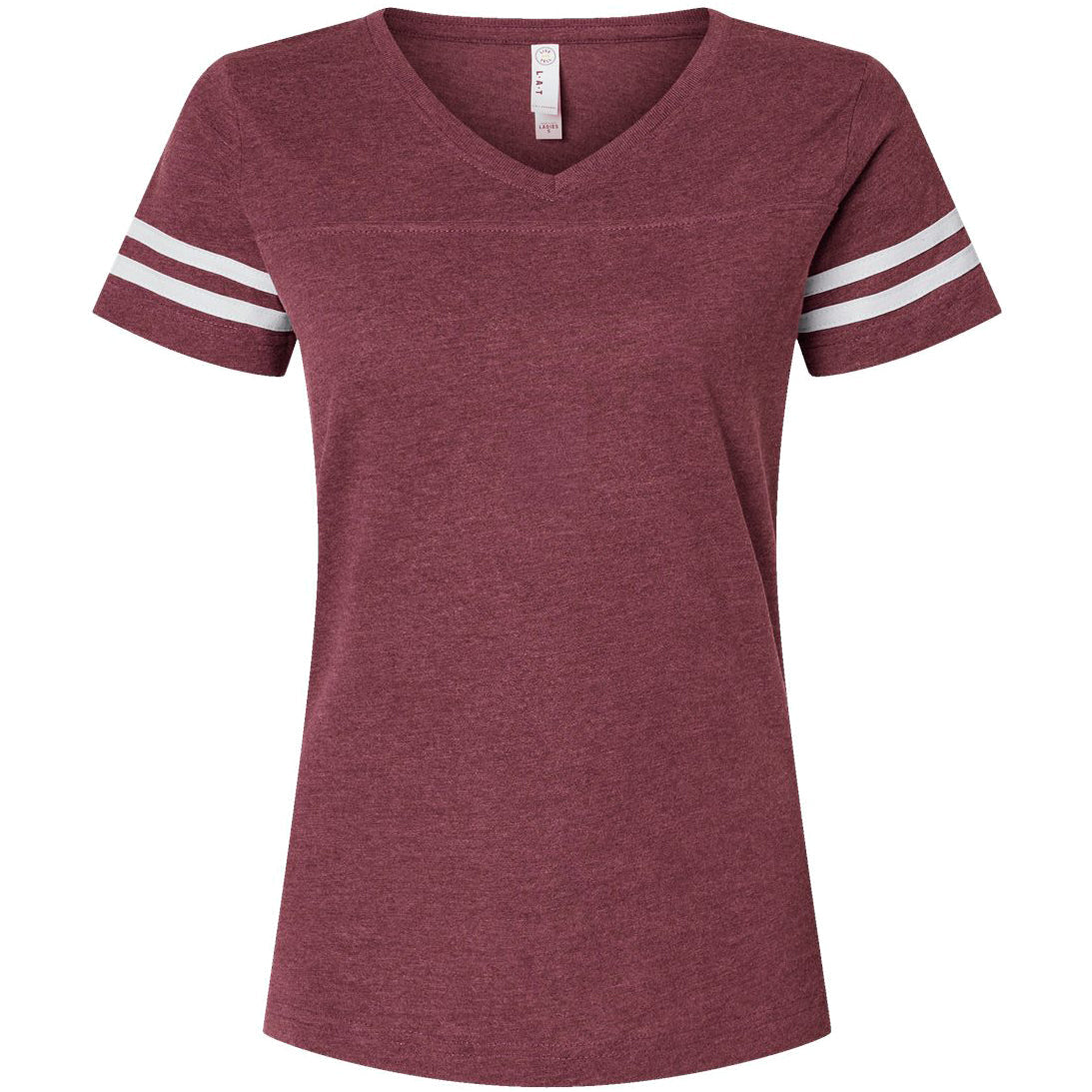 Vintage Burgundy/White