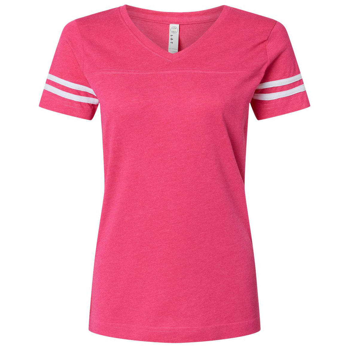 Vintage Hot Pink/White