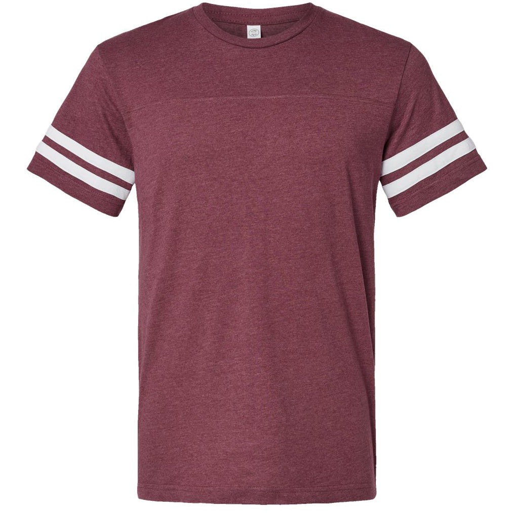 Vintage Burgundy/White
