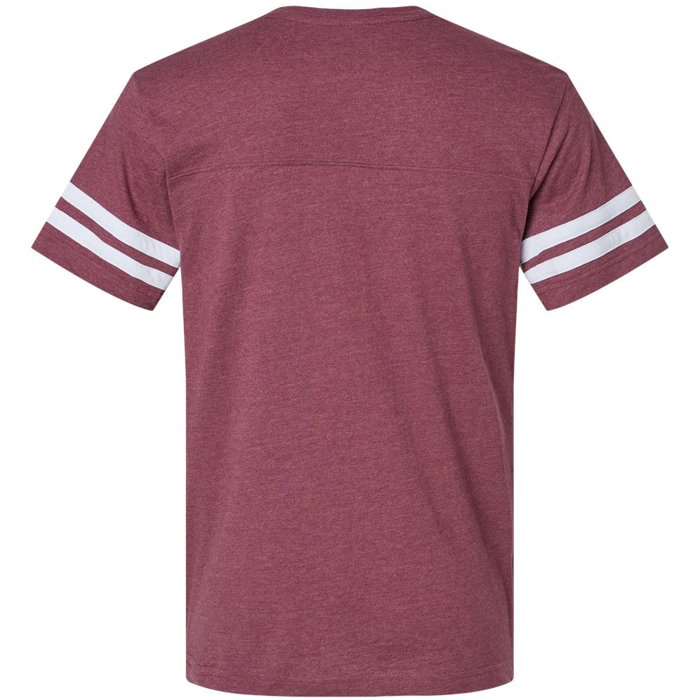 Vintage Burgundy/White