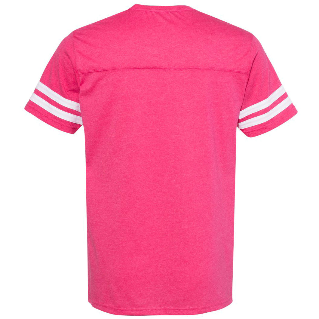 Vintage Hot Pink/White