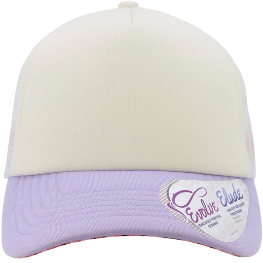 Ivory/Lavender/White/Smiley