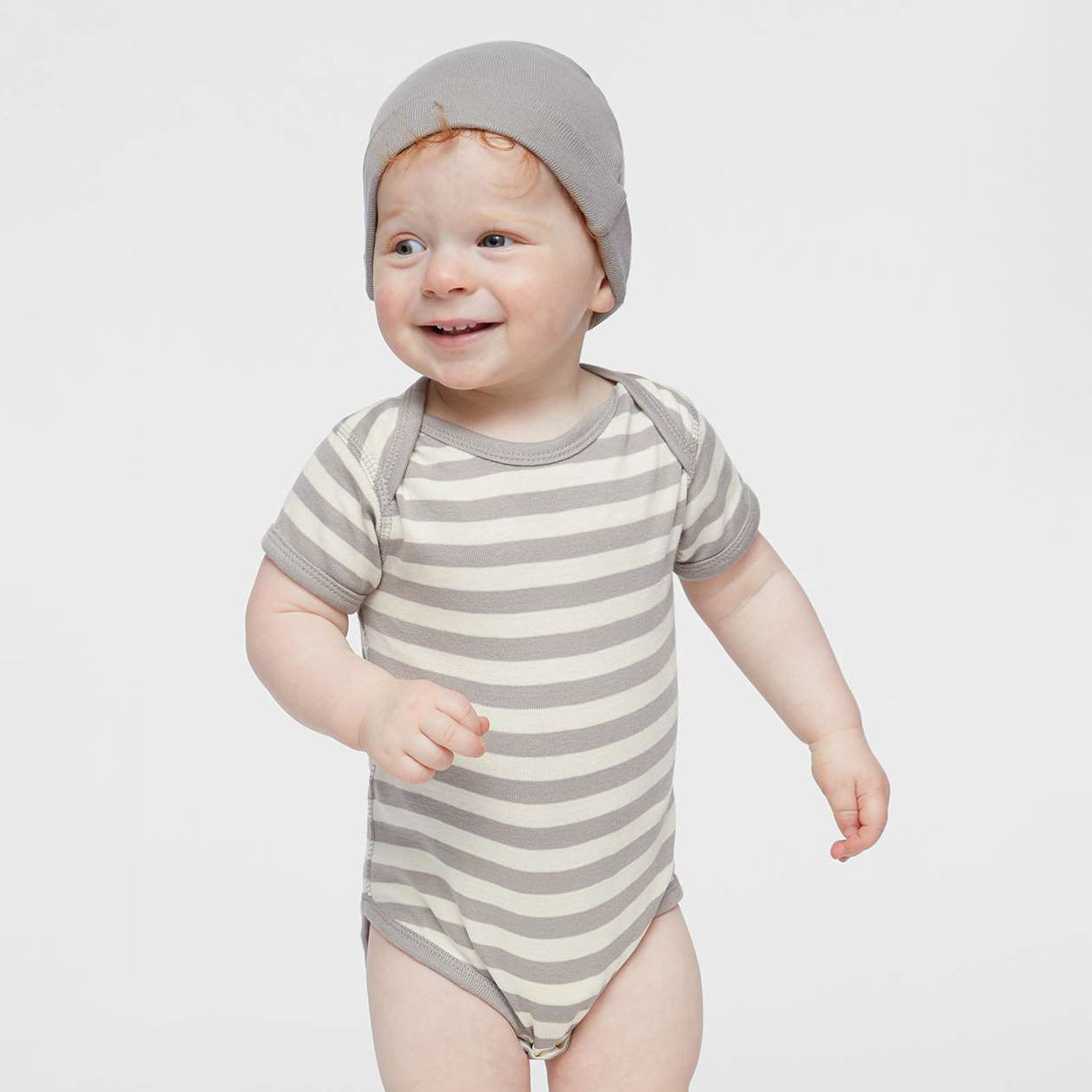 Titanium/Natural Stripe