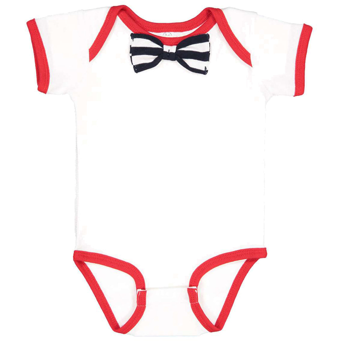 White/Red/Navy-White Stripe