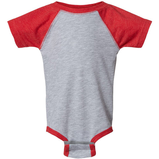 Vintage Heather/Vintage Red