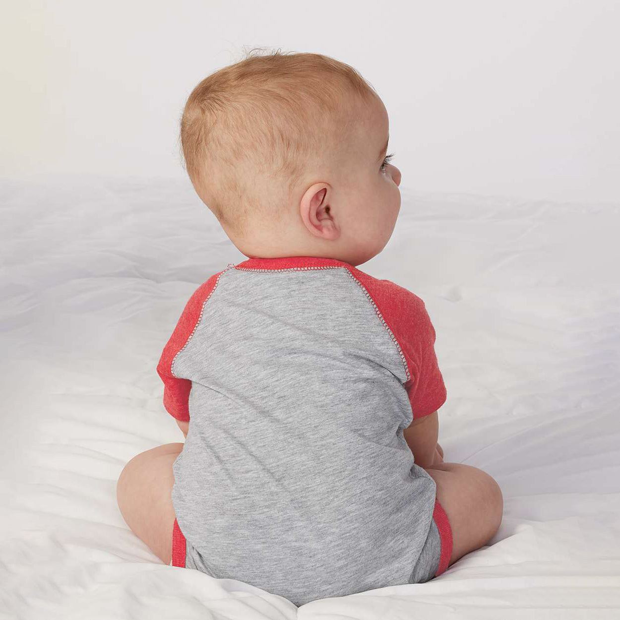 Vintage Heather/Vintage Red