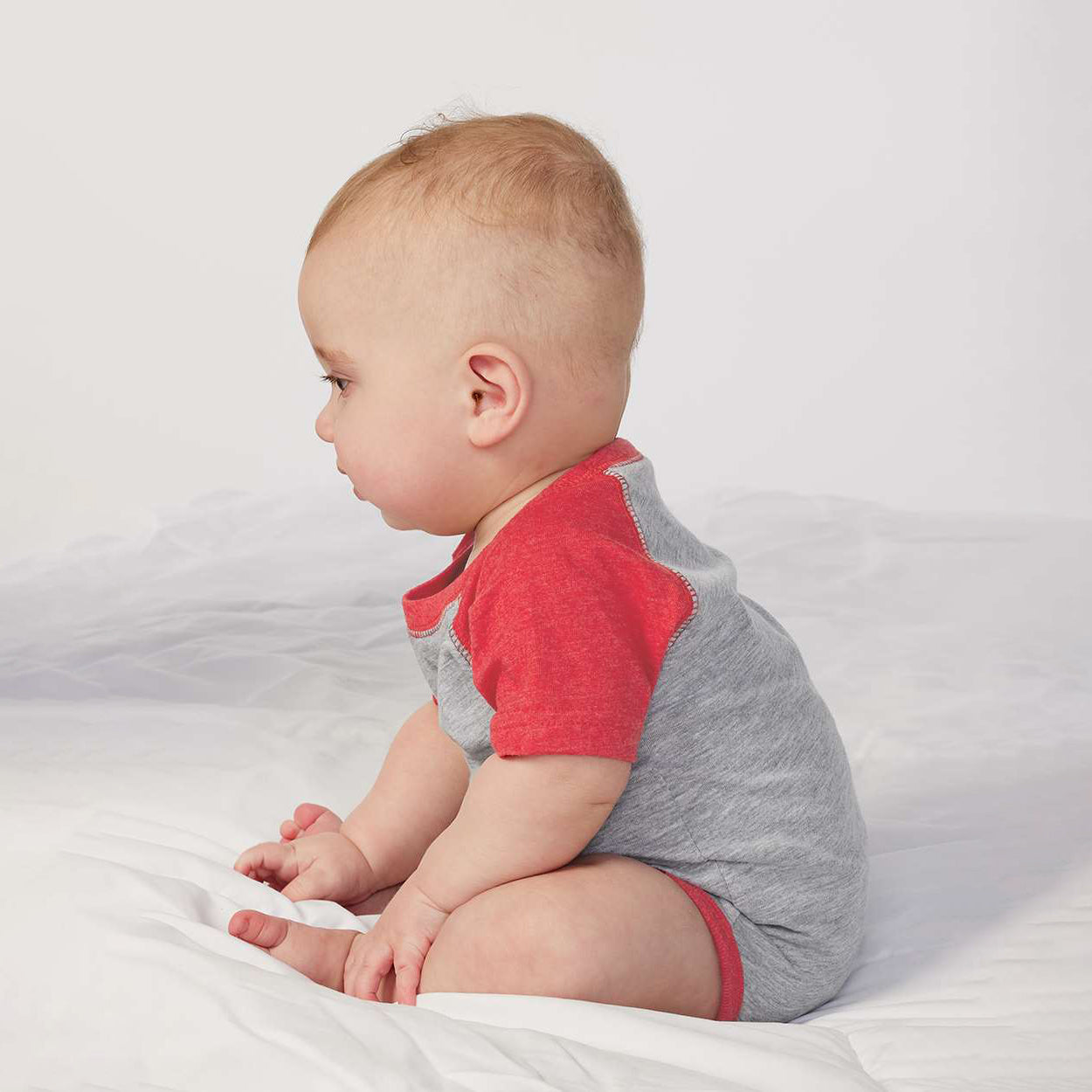 Vintage Heather/Vintage Red