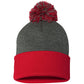 Dark Heather Grey/Red