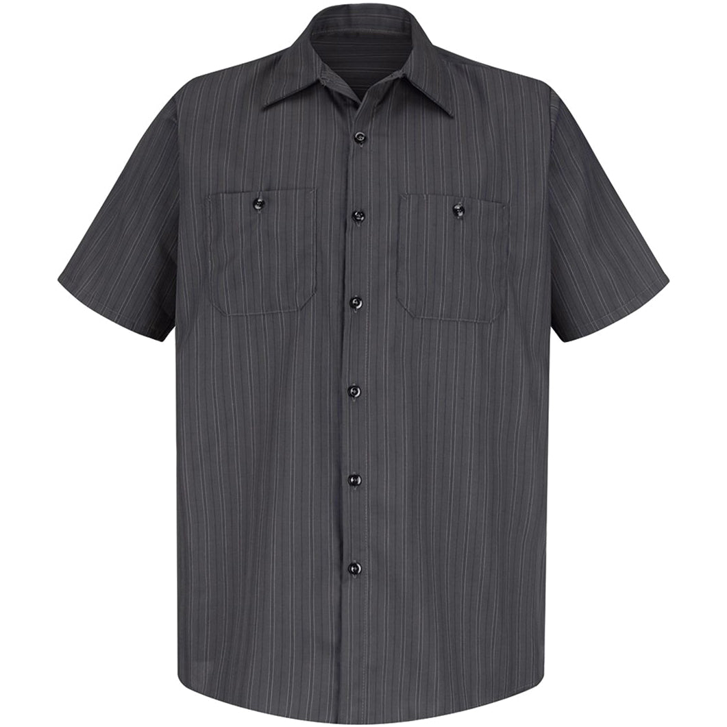 Charcoal/Blue/White Stripe