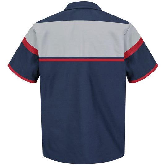 Navy/Red/Light Grey