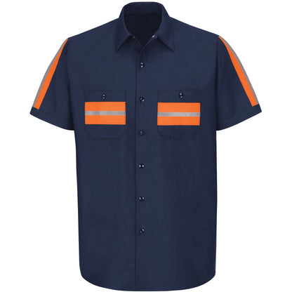 Navy/Orange Trim