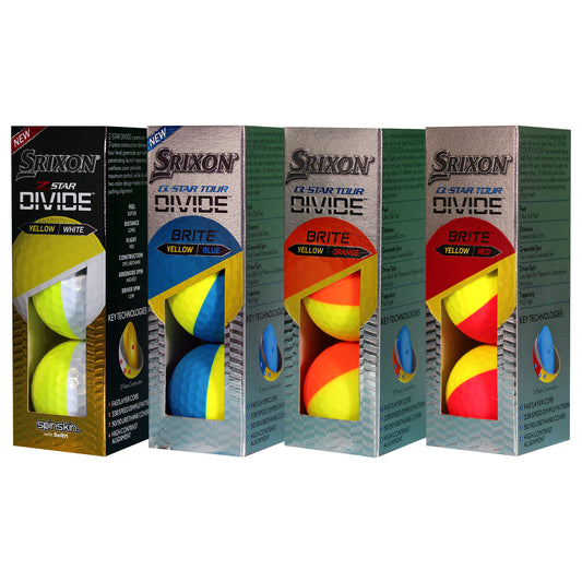 Srixon Divide Variety Pack - Multi Colors