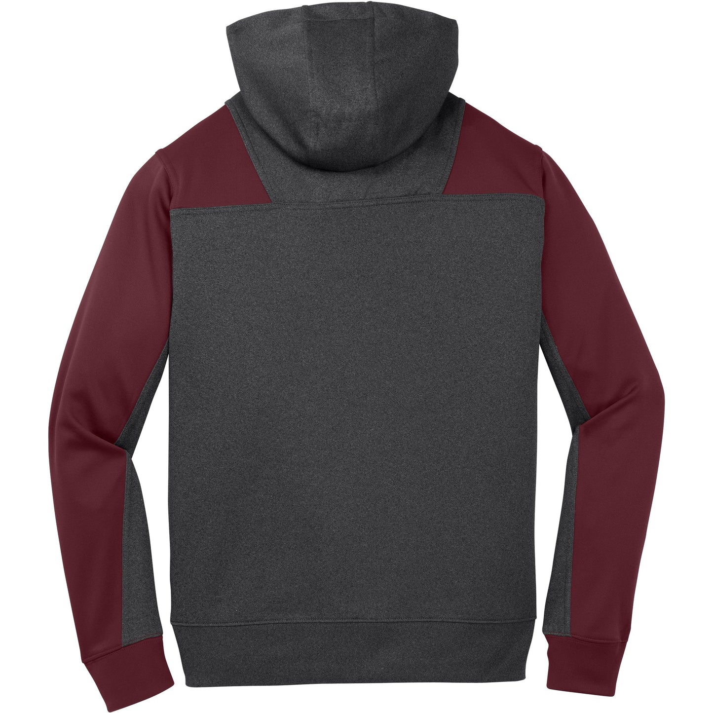 Graphite Heather/Maroon