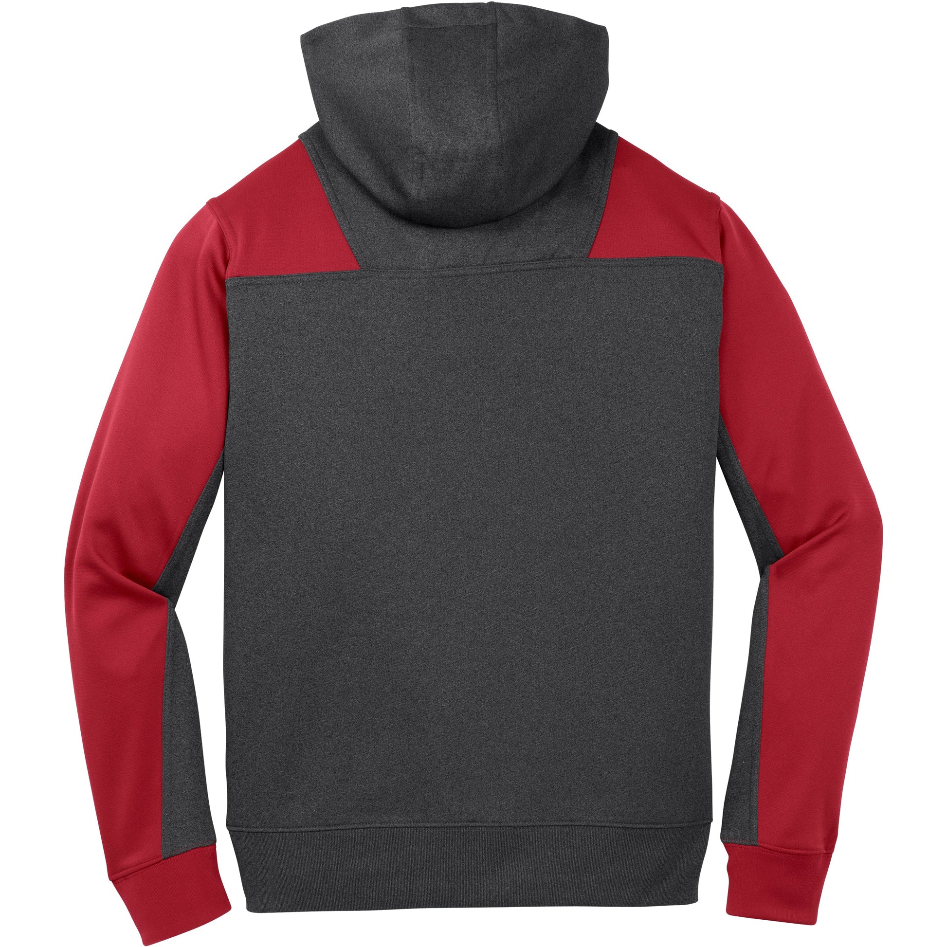 Graphite Heather/True Red