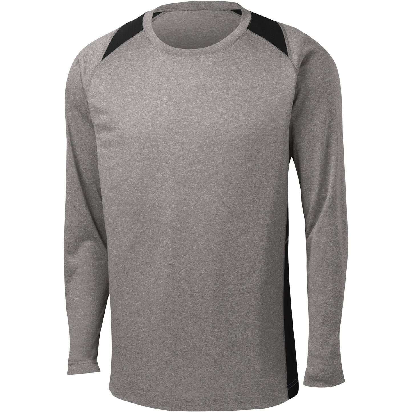 Long Sleeve Heather Colorblock Contender Tee
