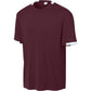 Maroon/White