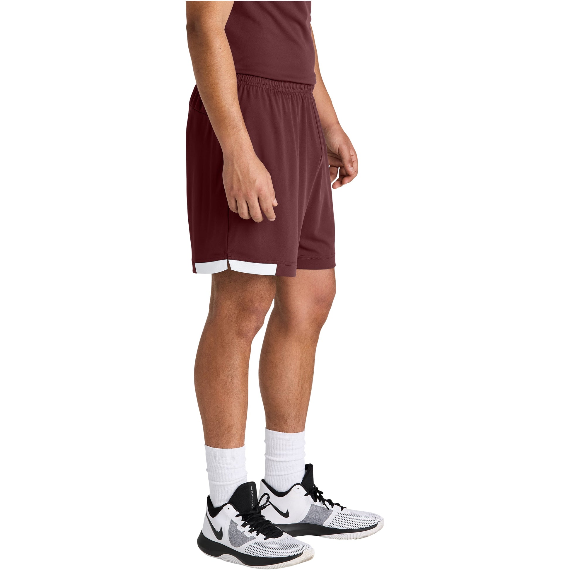 Maroon/White