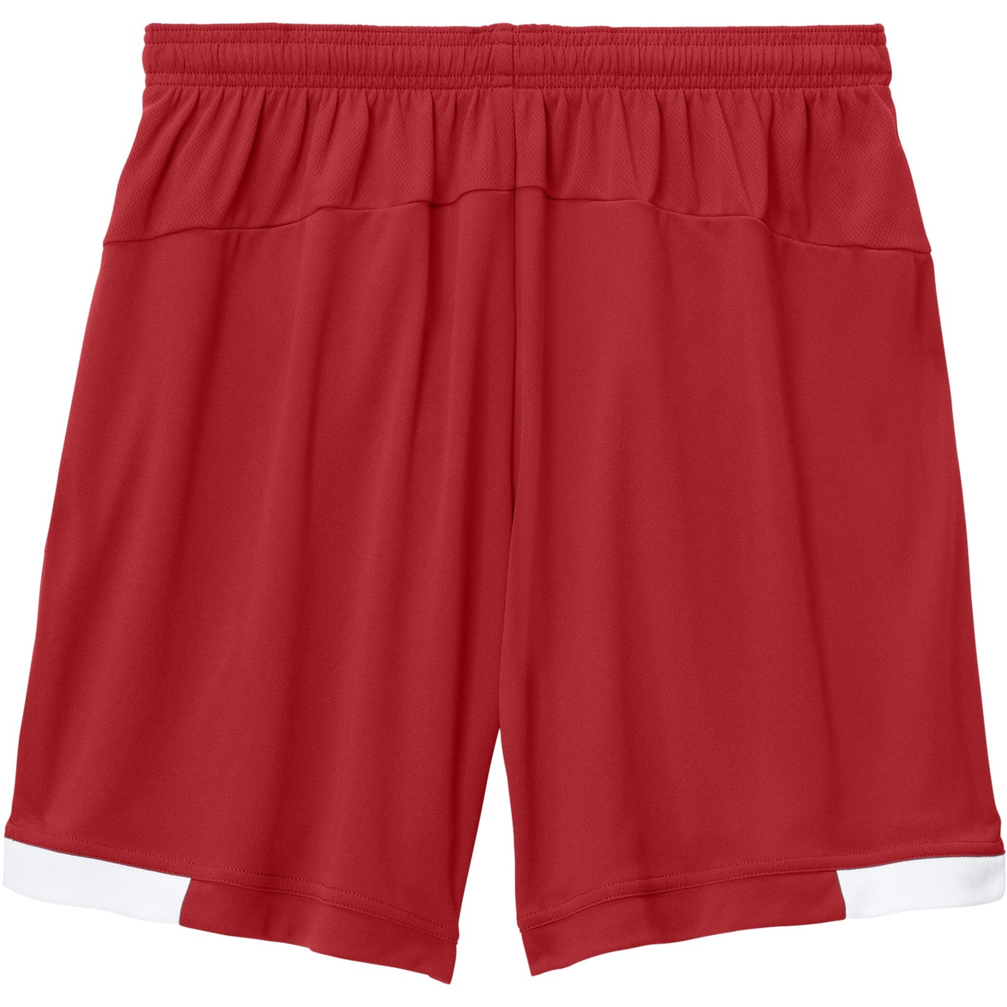 Deep Red/White