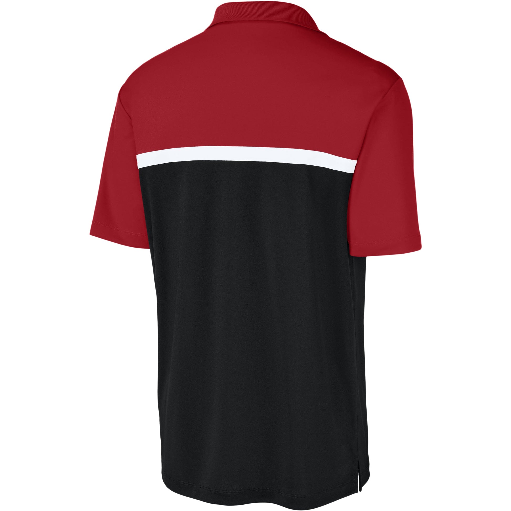 Deep Red/Black/White