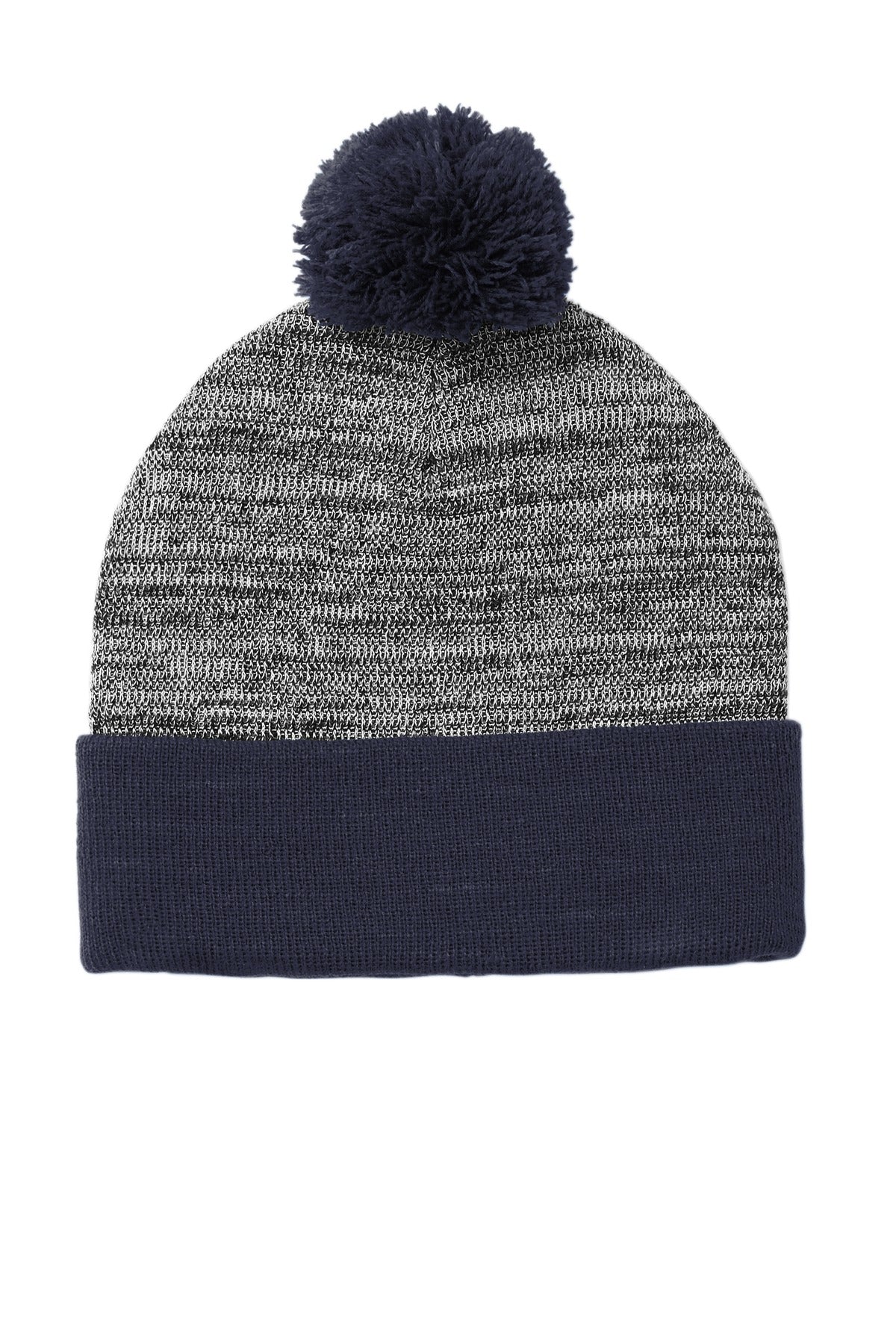 Heather Pom Pom Beanie