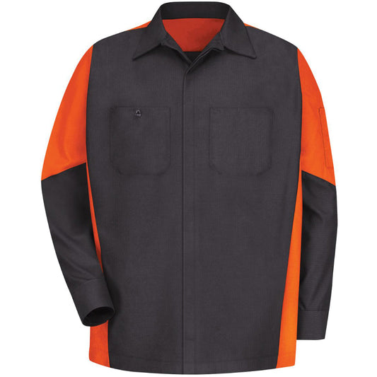 Charcoal/Orange