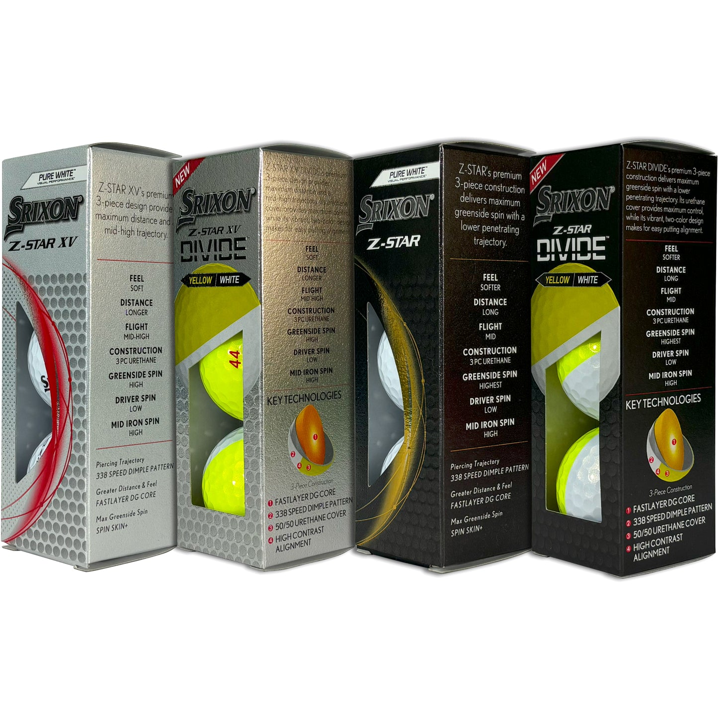 Srixon Z-Star Variety Pack