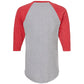 Heather Grey/Heather Red