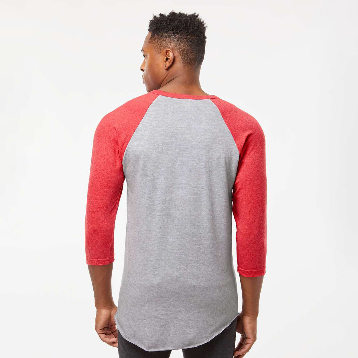 Heather Grey/Heather Red