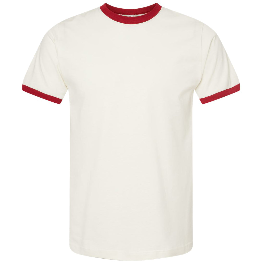 Vintage White/Rio Red