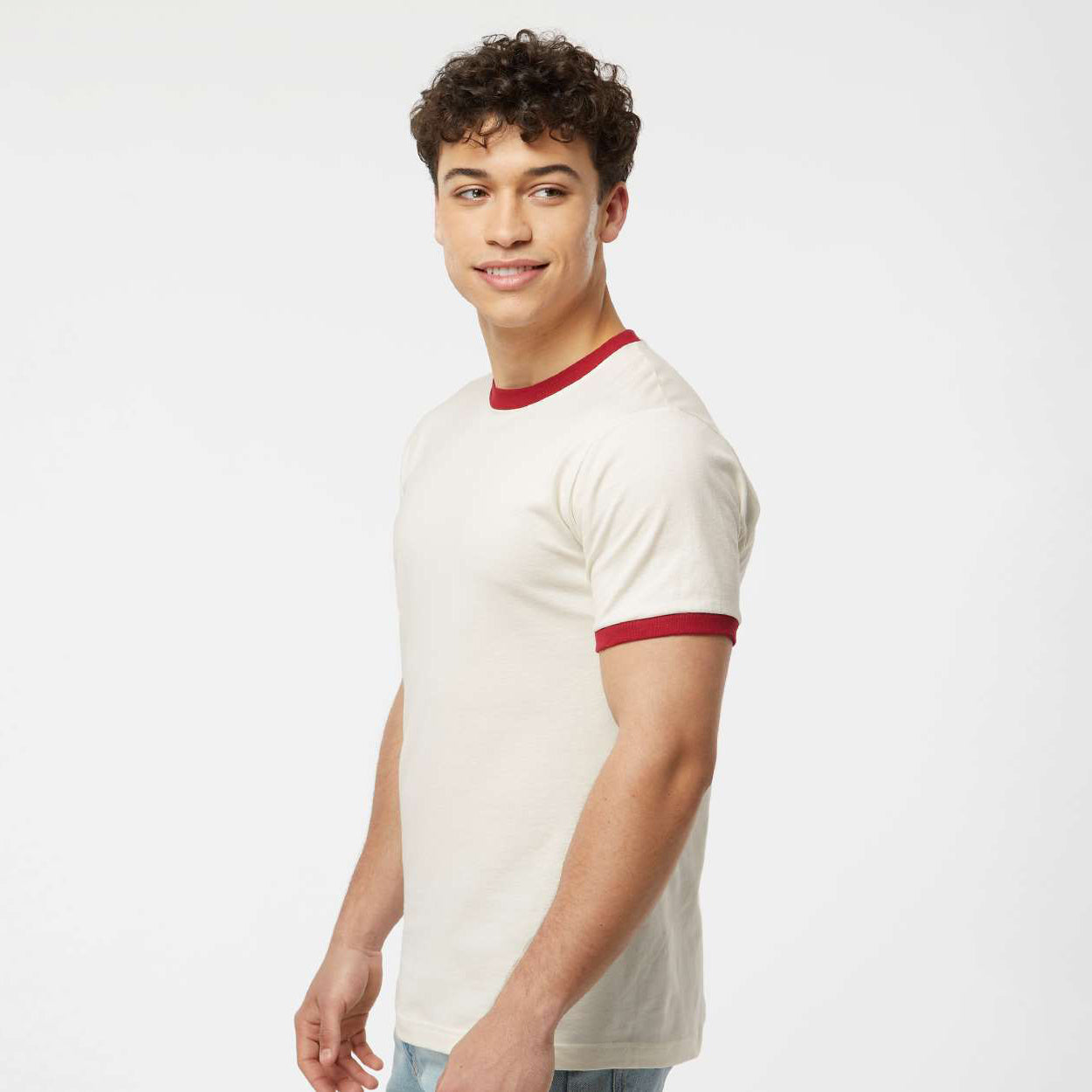 Vintage White/Rio Red