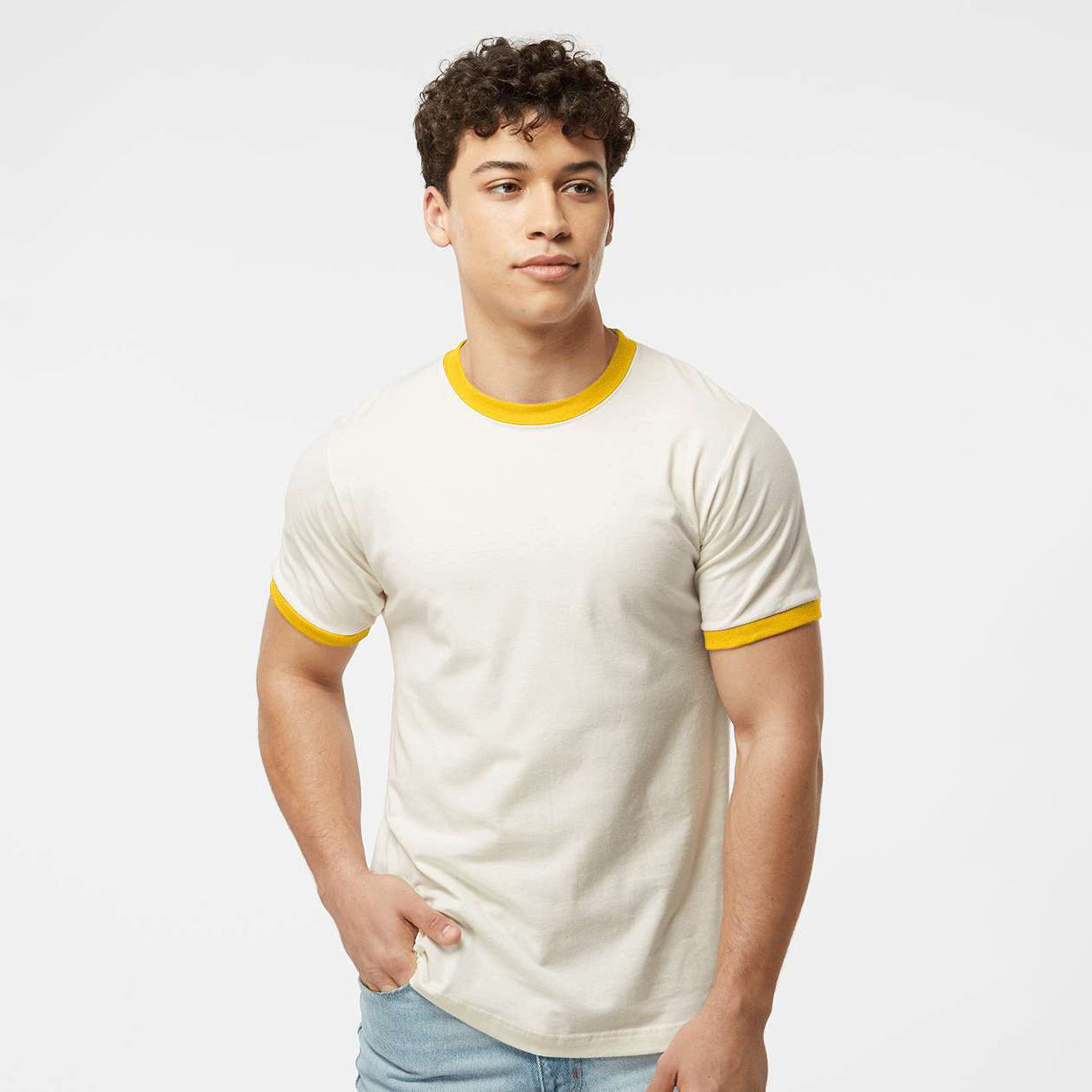 Vintage White/Mellow Yellow