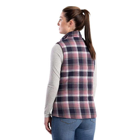 Plaid Blush Navy