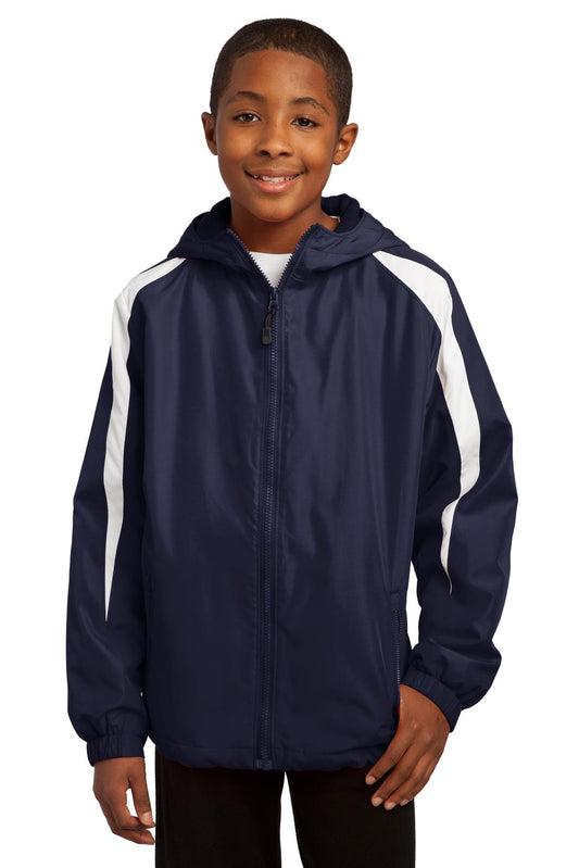 Youth Fleece-Lined Colorblock Jacket