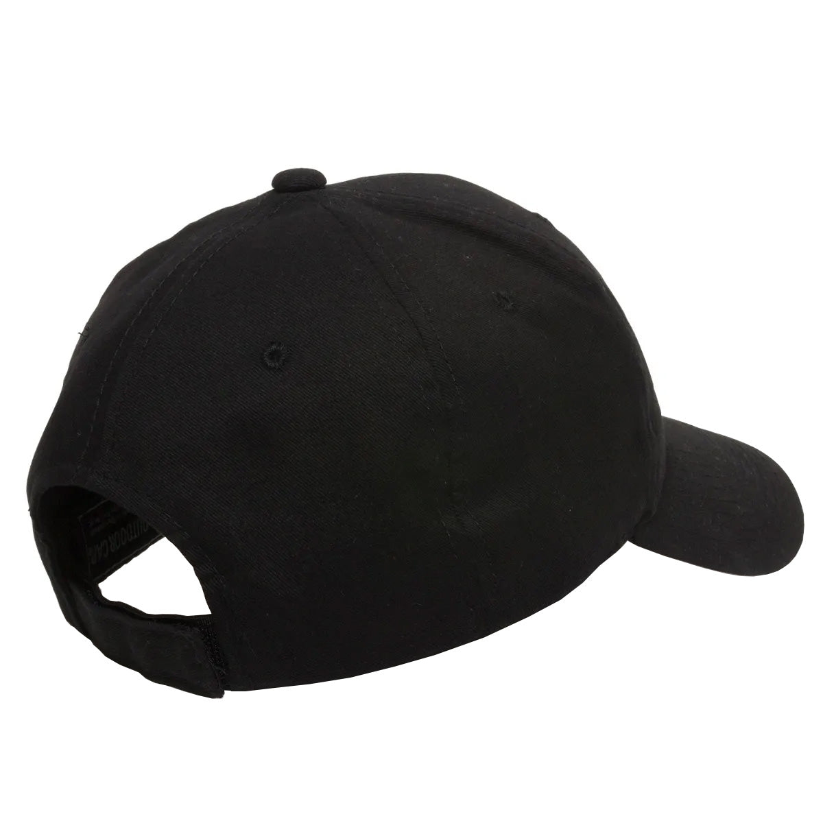 Structured Brushed Twill Solid Back Hat