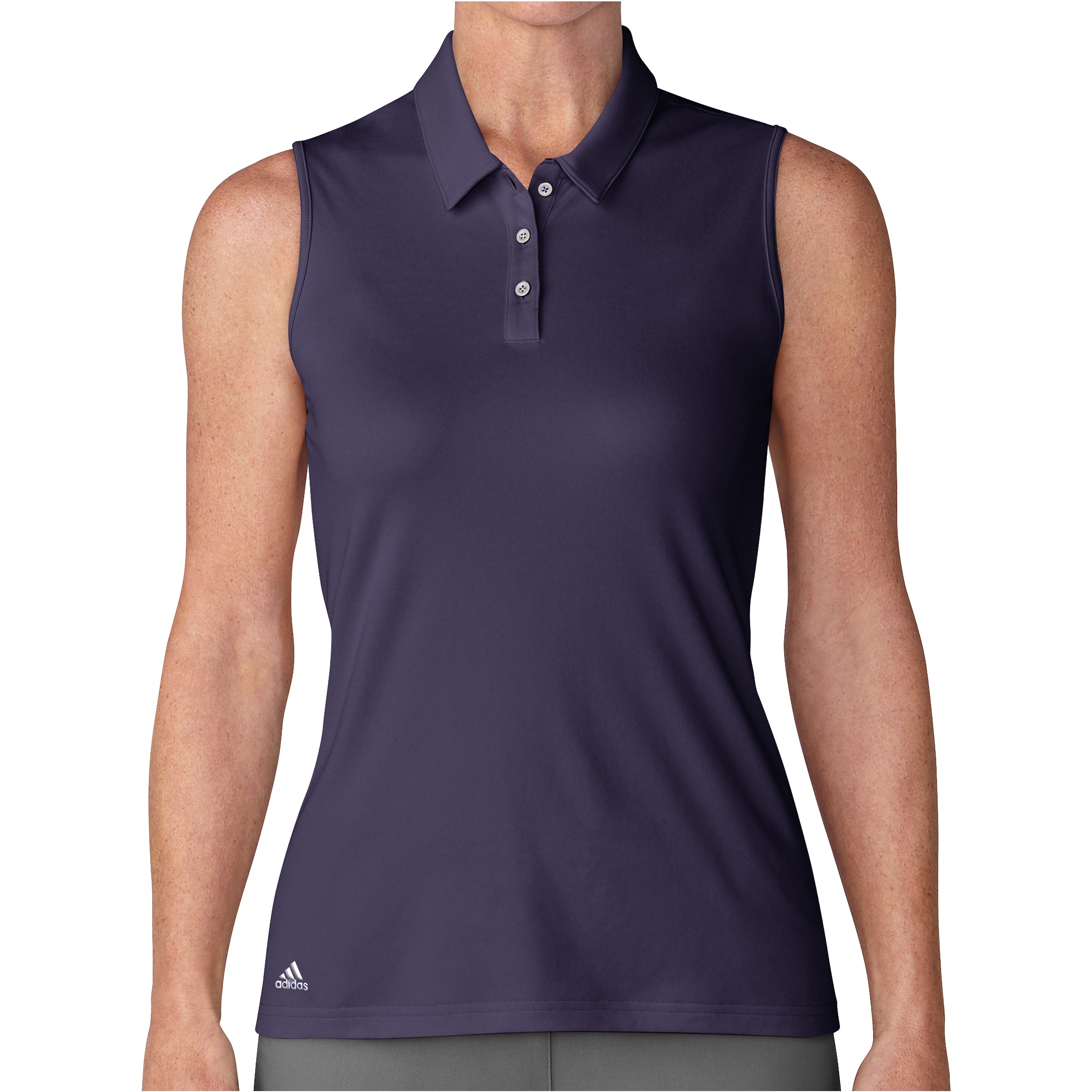 Adidas sleeveless polo online