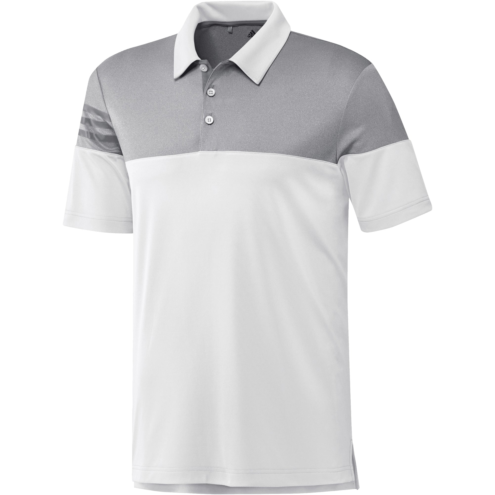 3 Stripes Heather Block Polo