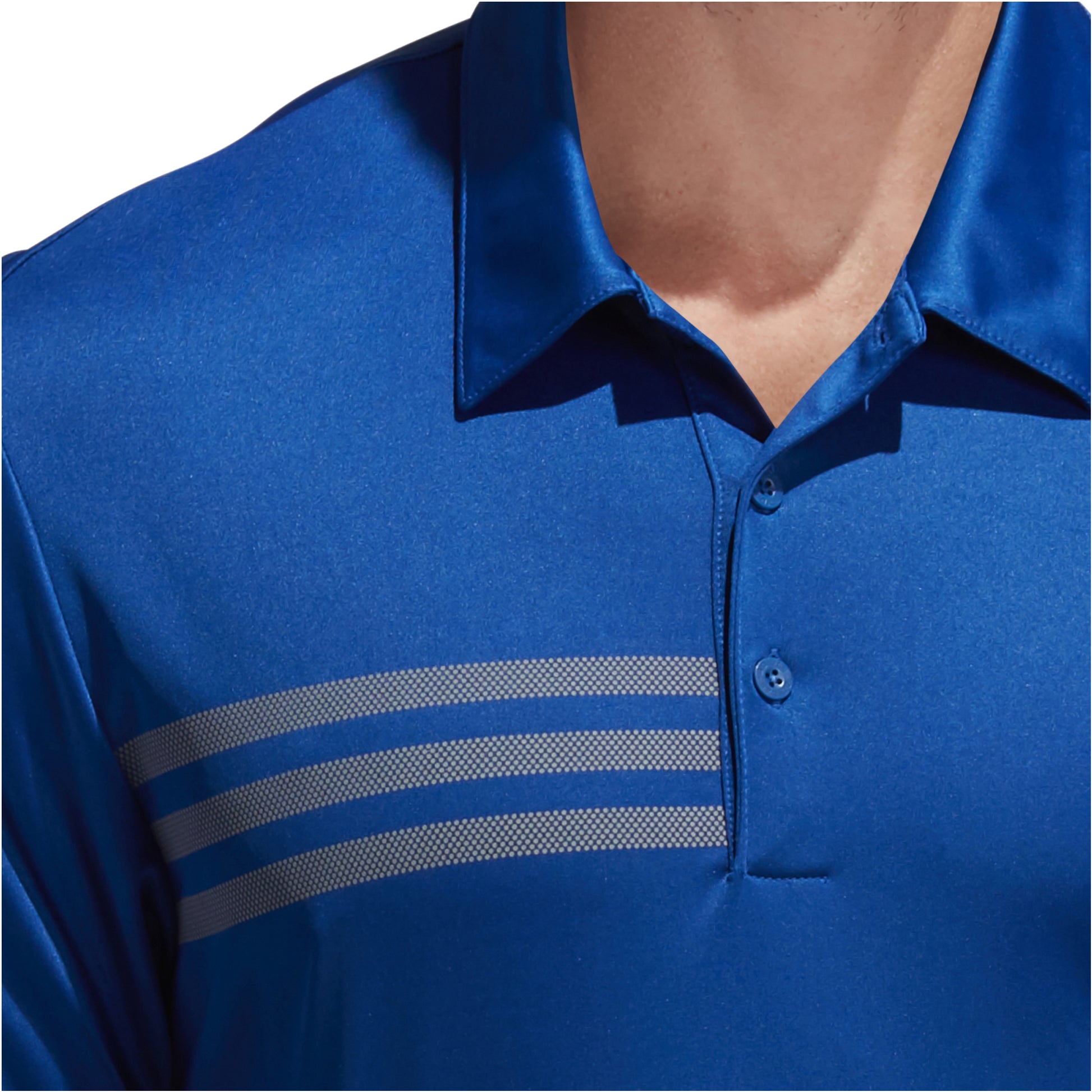 Buy Athletic Fit Bonded Chest Stripe Polo