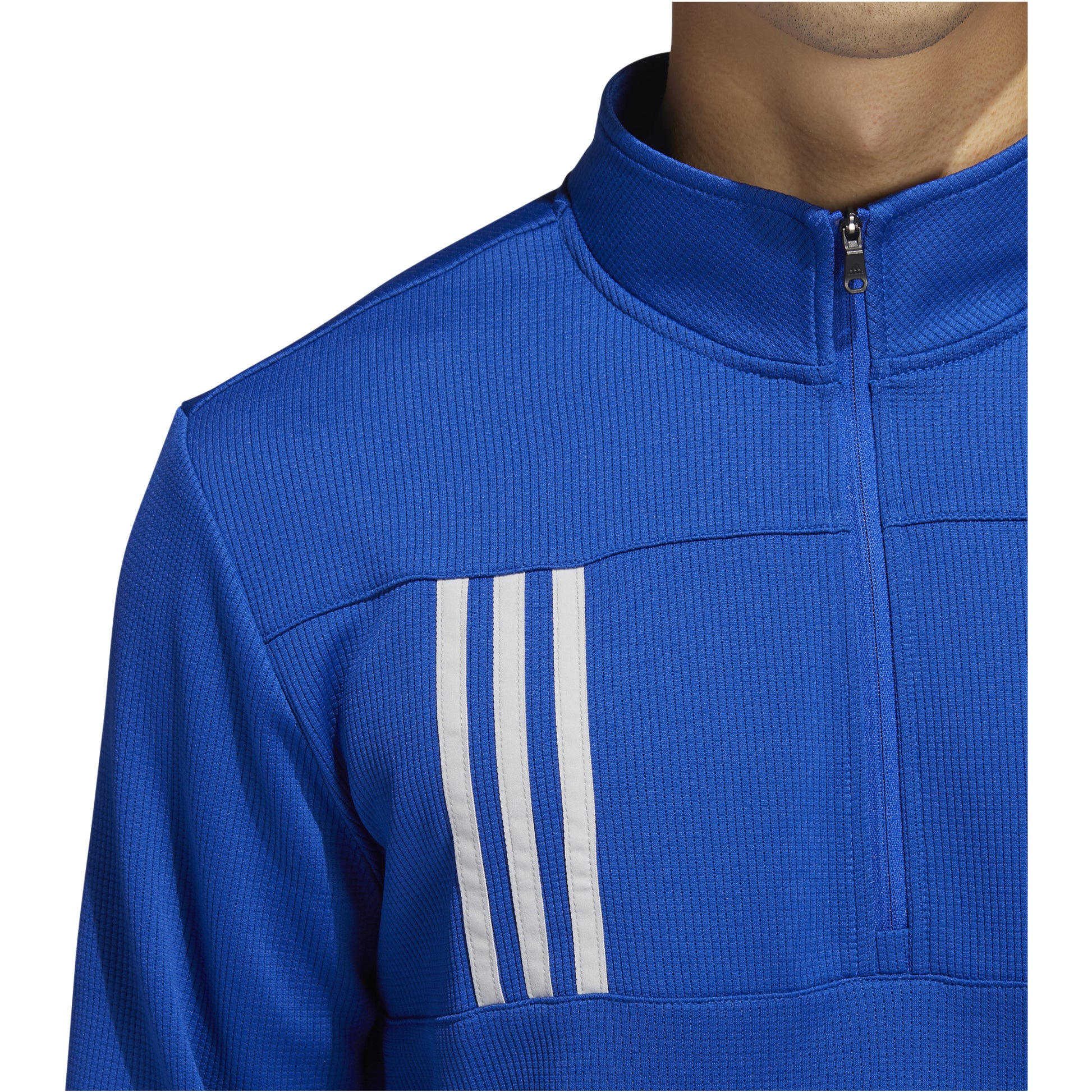 Team – Zip 1/4 Textured Golf 3-Stripes Pullover Products