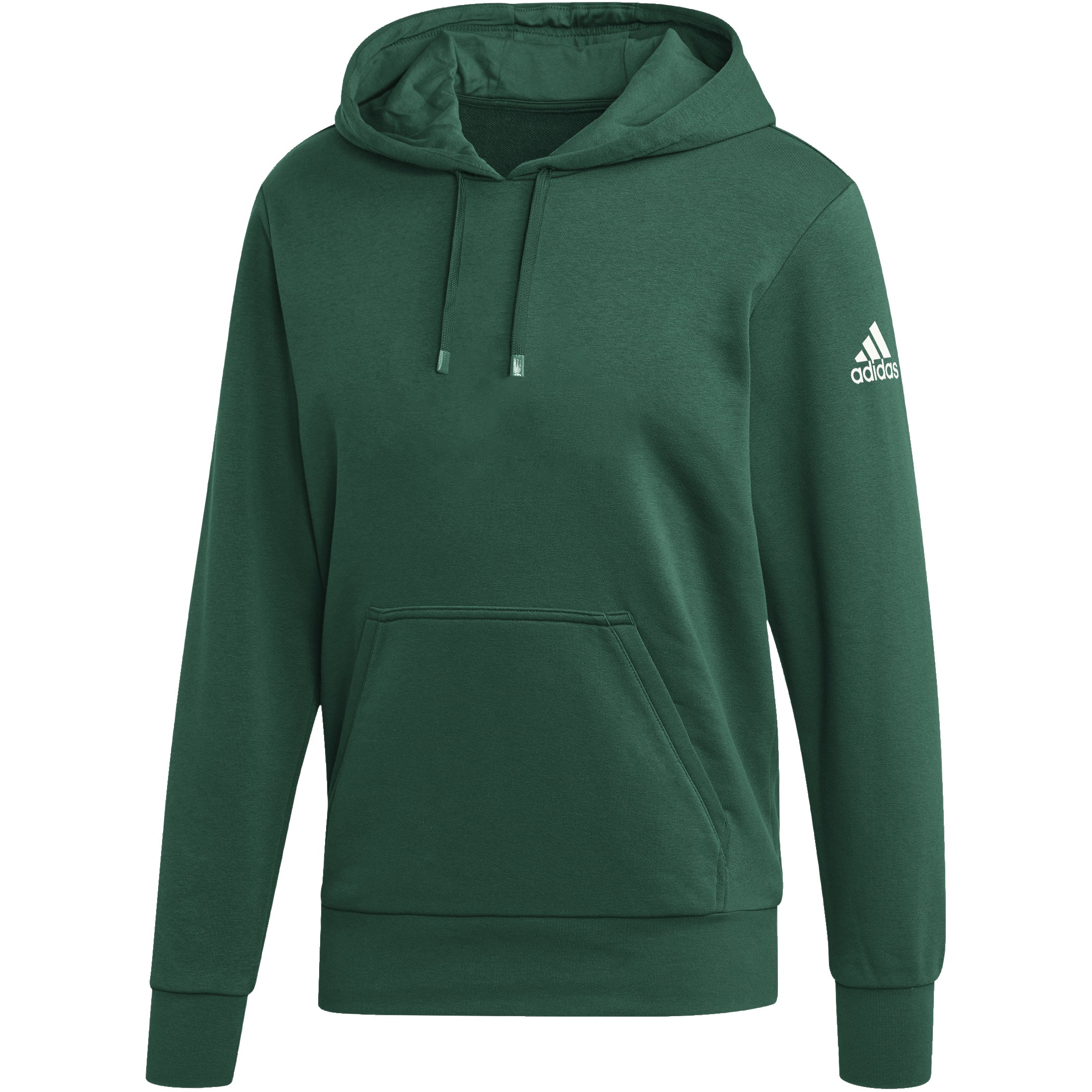 Adidas green discount and white hoodie