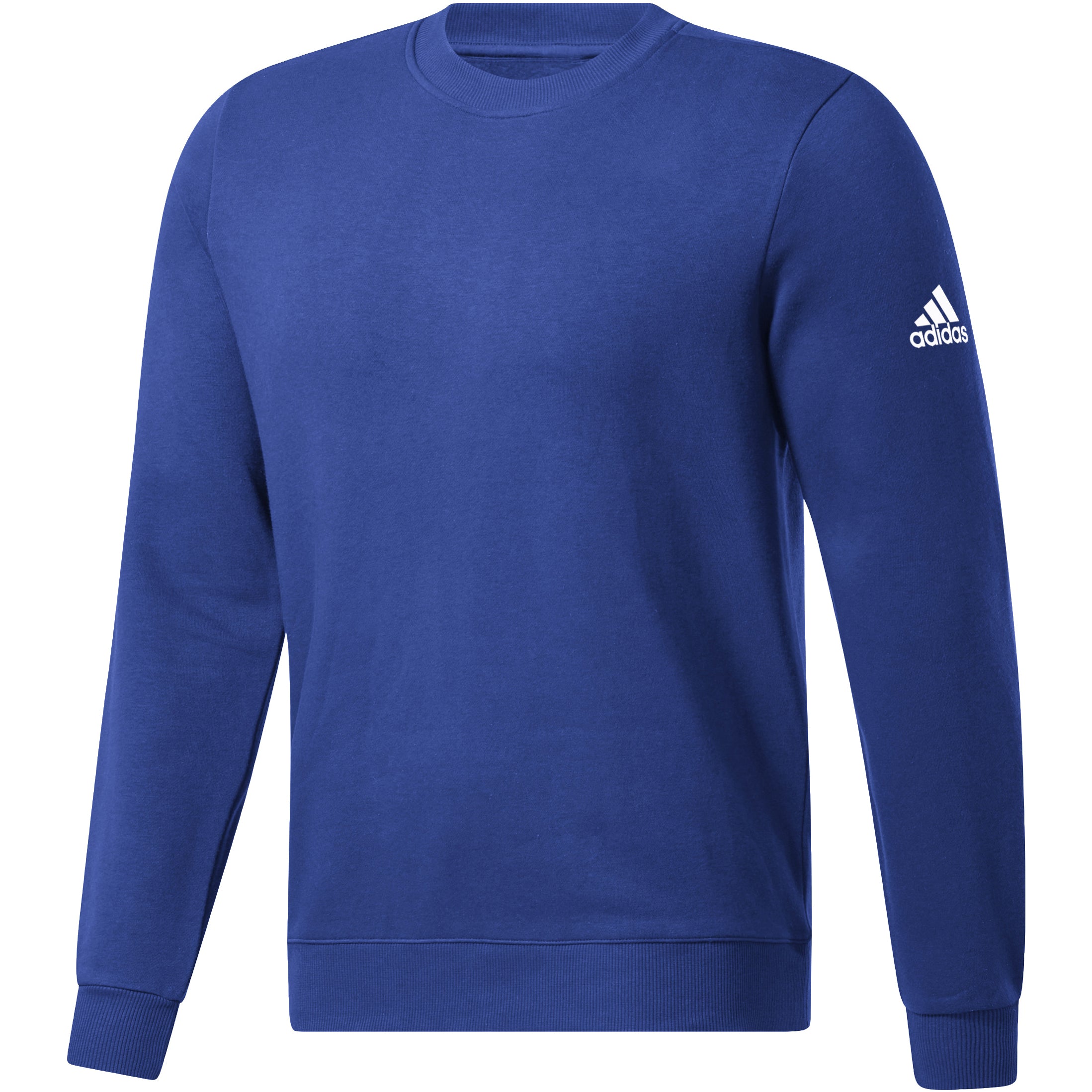 Blue adidas crew neck sale